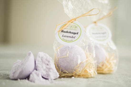 Badekugel Lavendel - unverpackt